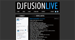 Desktop Screenshot of djfusionlive.com